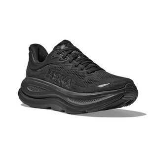 Hoka Bondi 9 Wide Running Shoes Black Womens 6 Wide D